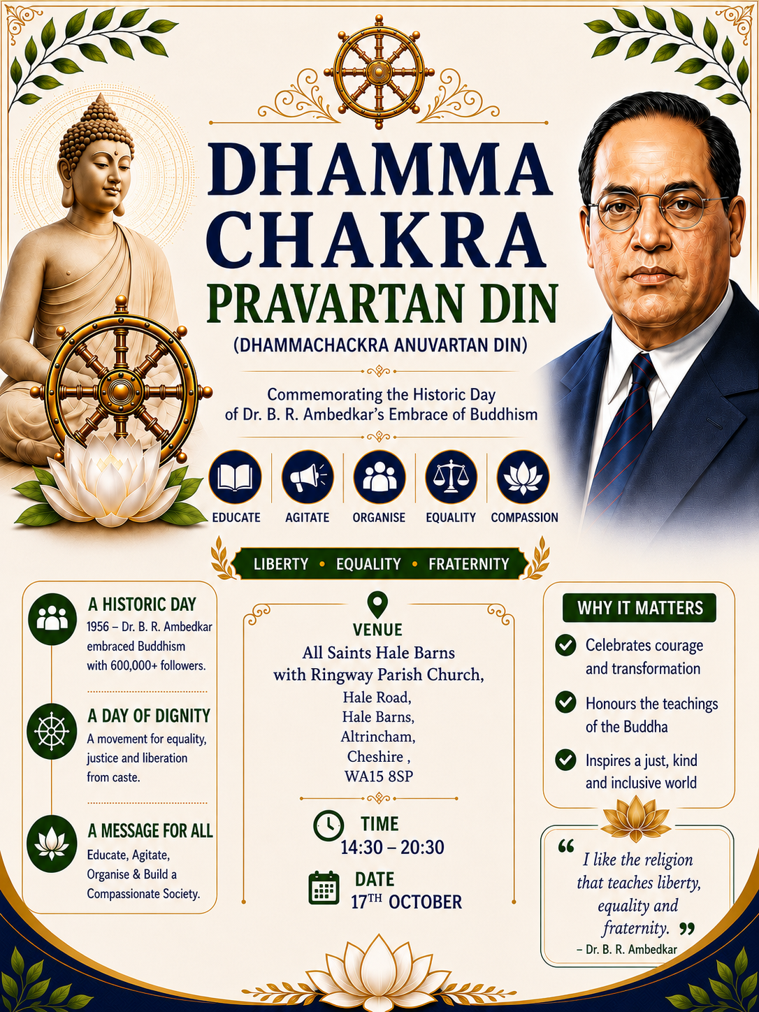🌟 Dhamma Chakra Pravartan Din Celebration 🌟