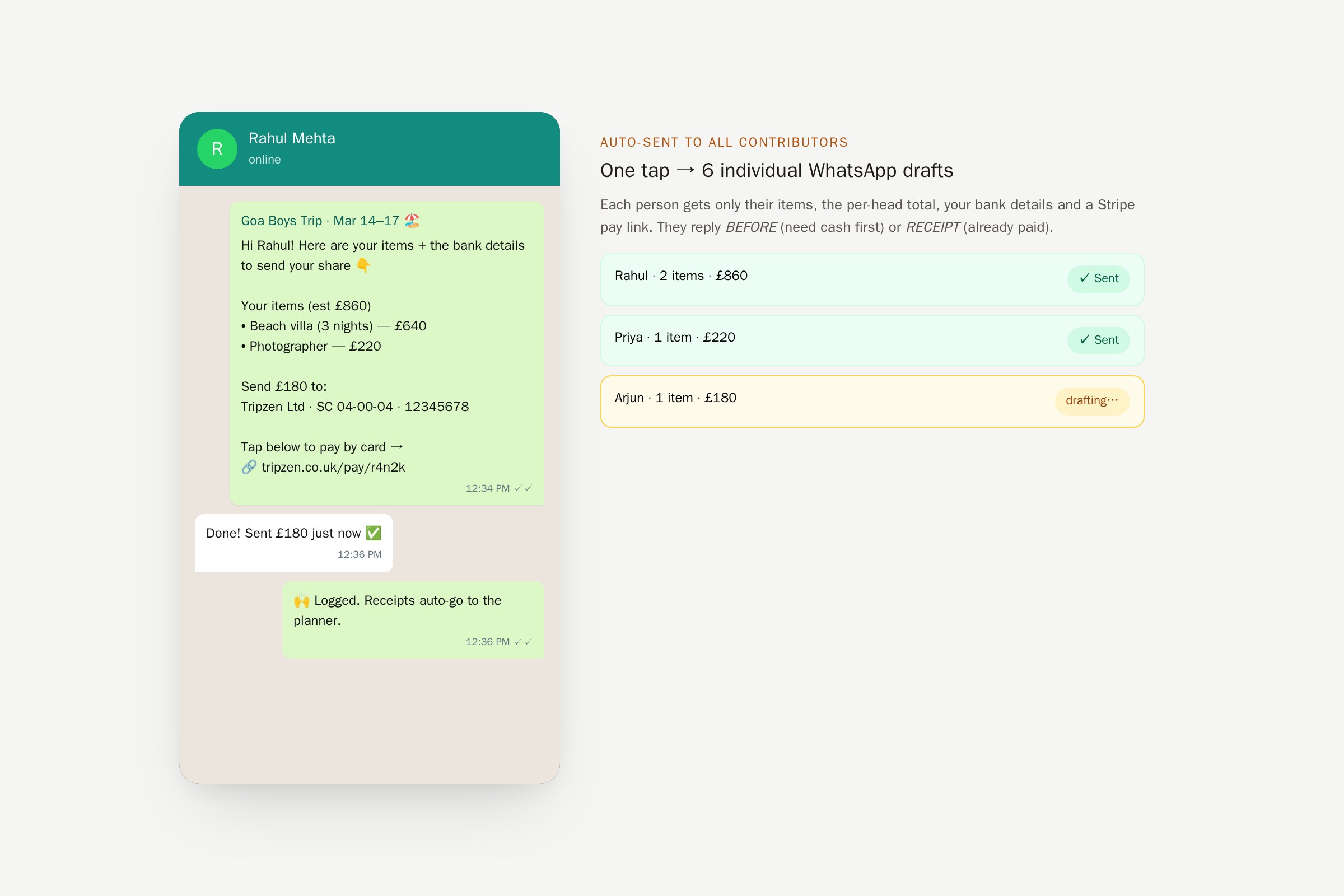 Step 4 — Confirm with contributors